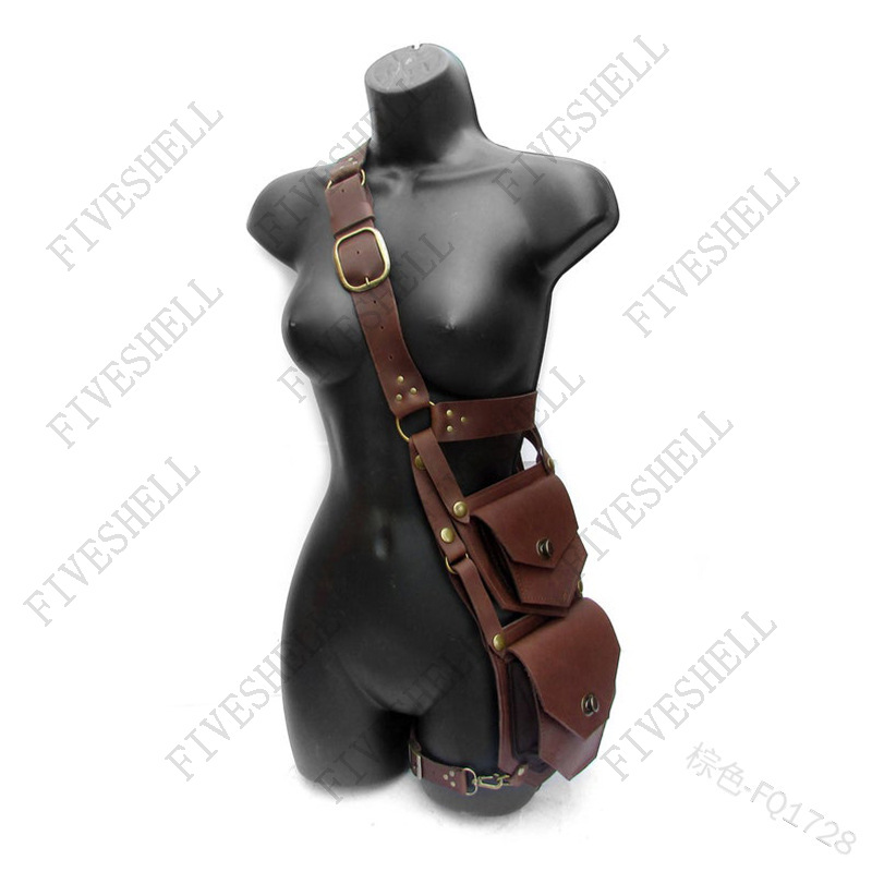 Men'S Viking Accessories - 중세 르네상스 허리 PU 벨트 허리