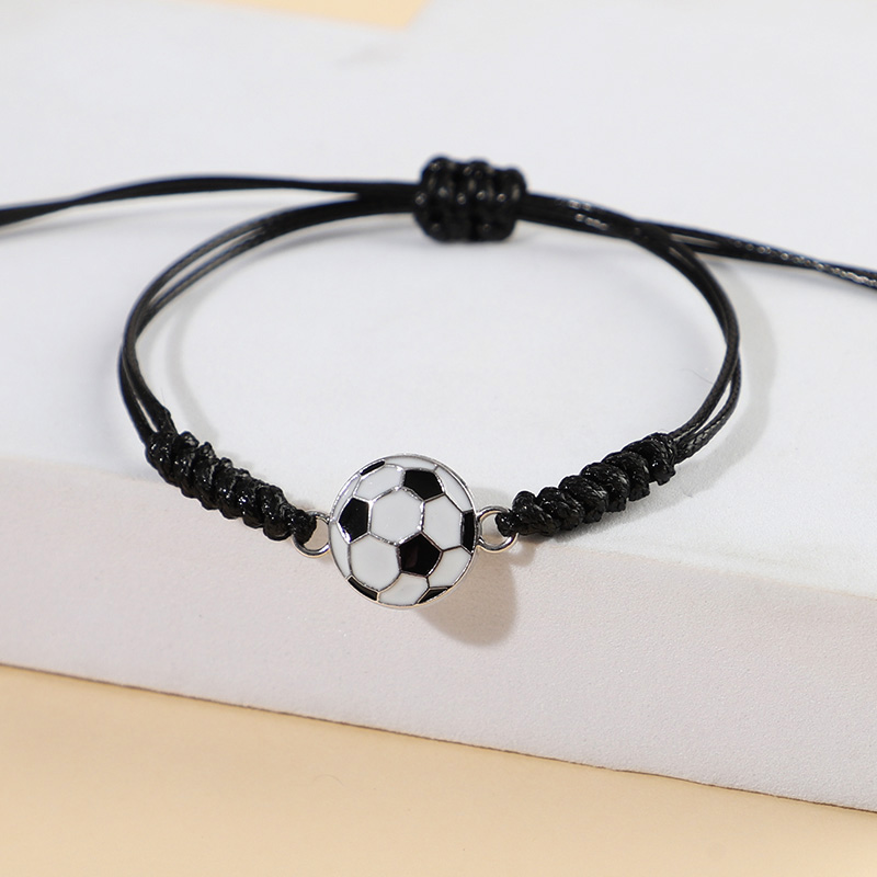 Men Accessories For Wrist - 5/10Pcs 손으로 짠 축구 팔찌 여성을위한
