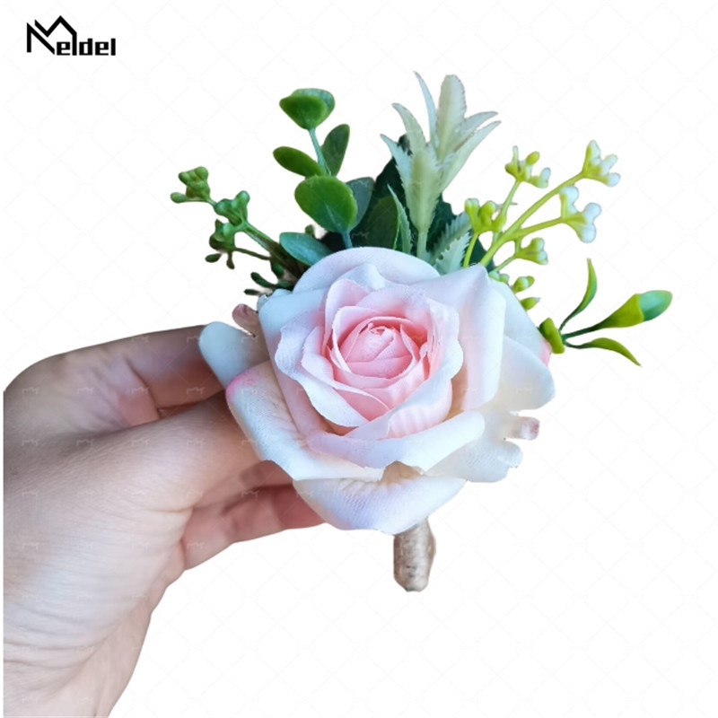Men Accessories For Wrist - 웨딩 코사지 Boutonnieres 남성용 꽃 손님