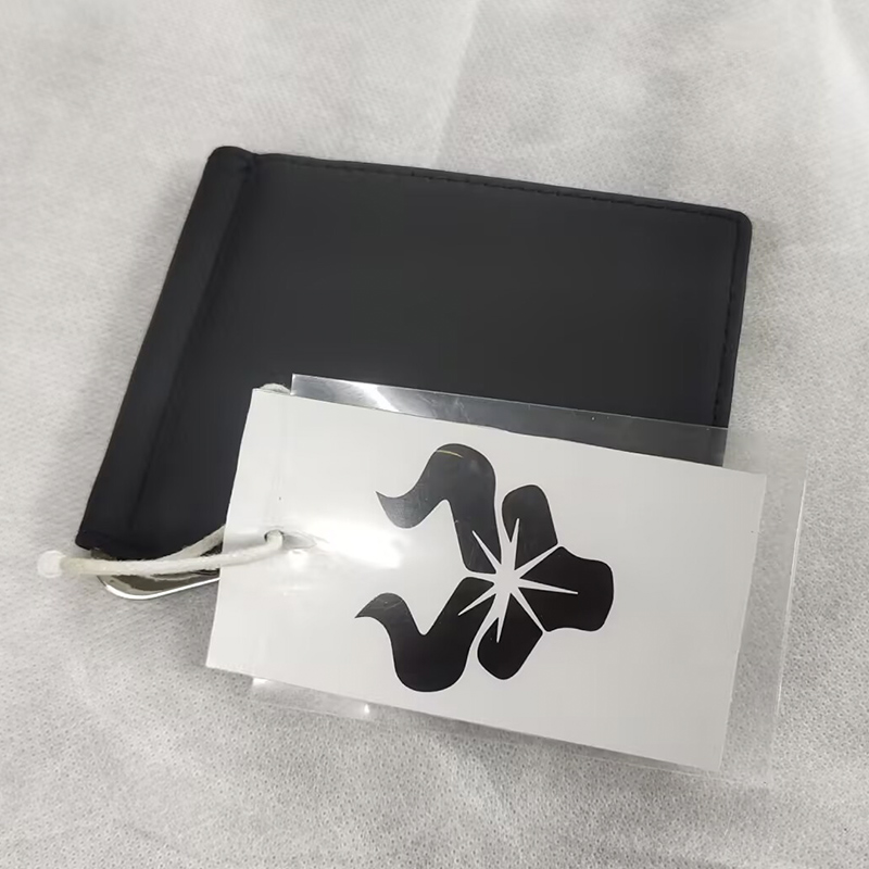 Money Clip Slim - 100% 정품 가죽 남성 슬림 지갑