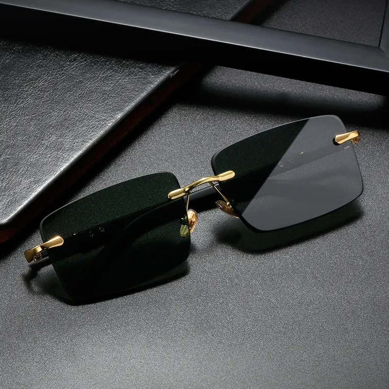 Men'S Accessories Glasses - 패션 직사각형 선글라스 남성 여성 블루라이트