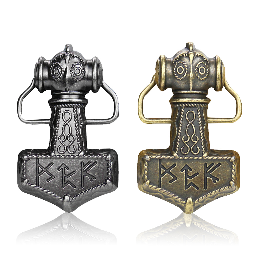 웨스턴 오딘 해머 벨트 버클 북유럽 바이킹 신화 왕신  - Men'S Viking Accessories 리뷰 및 가격