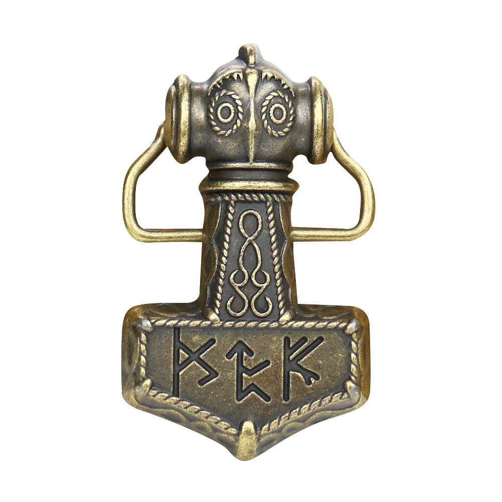 웨스턴 오딘 해머 벨트 버클 북유럽 바이킹 신화 왕신  - Men'S Viking Accessories 리뷰 및 가격