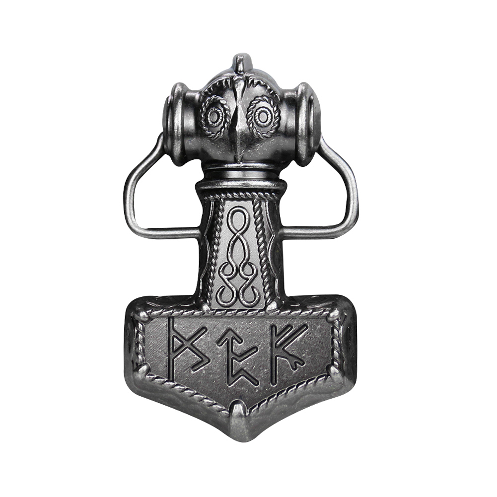 웨스턴 오딘 해머 벨트 버클 북유럽 바이킹 신화 왕신  - Men'S Viking Accessories 리뷰 및 가격