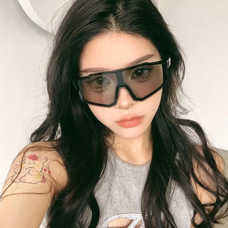 사각형 사이클링 선글라스 대형 프레임 쉐이드 UV 보호 - Men'S Accessories Glasses 리뷰 및 가격