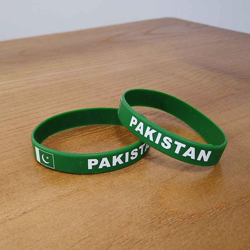 파키스탄 국기 손목 밴드, 스포츠 실리콘 팔찌, 남녀공 - Men Accessories In Pakistan 리뷰 및 가격
