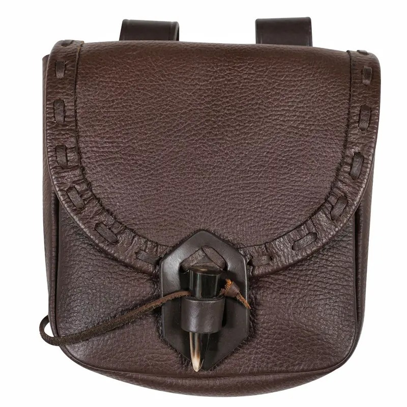 중세 르네상스 스타일 허리 가방, 레트로 PU 가죽 바 - Men'S Viking Accessories 리뷰 및 가격