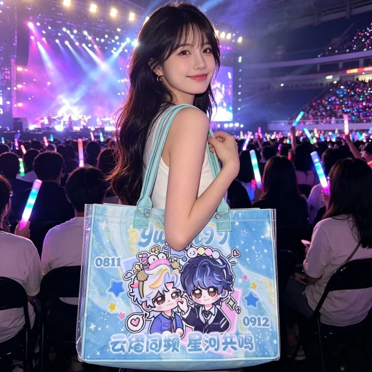 Yunyi Xinghe Man Modified Tote - Men'S Accessories Anime 리뷰 및 가격