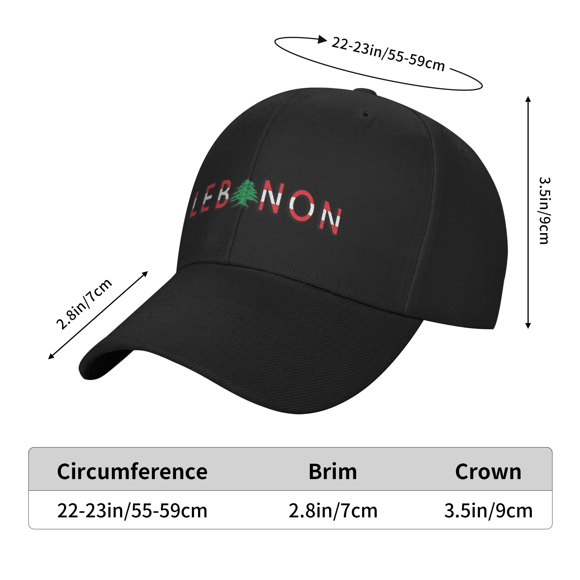 남성 여성 레바논 국기 하트 액세서리 야구 모자 아빠  - Men Accessories Lebanon 리뷰 및 가격