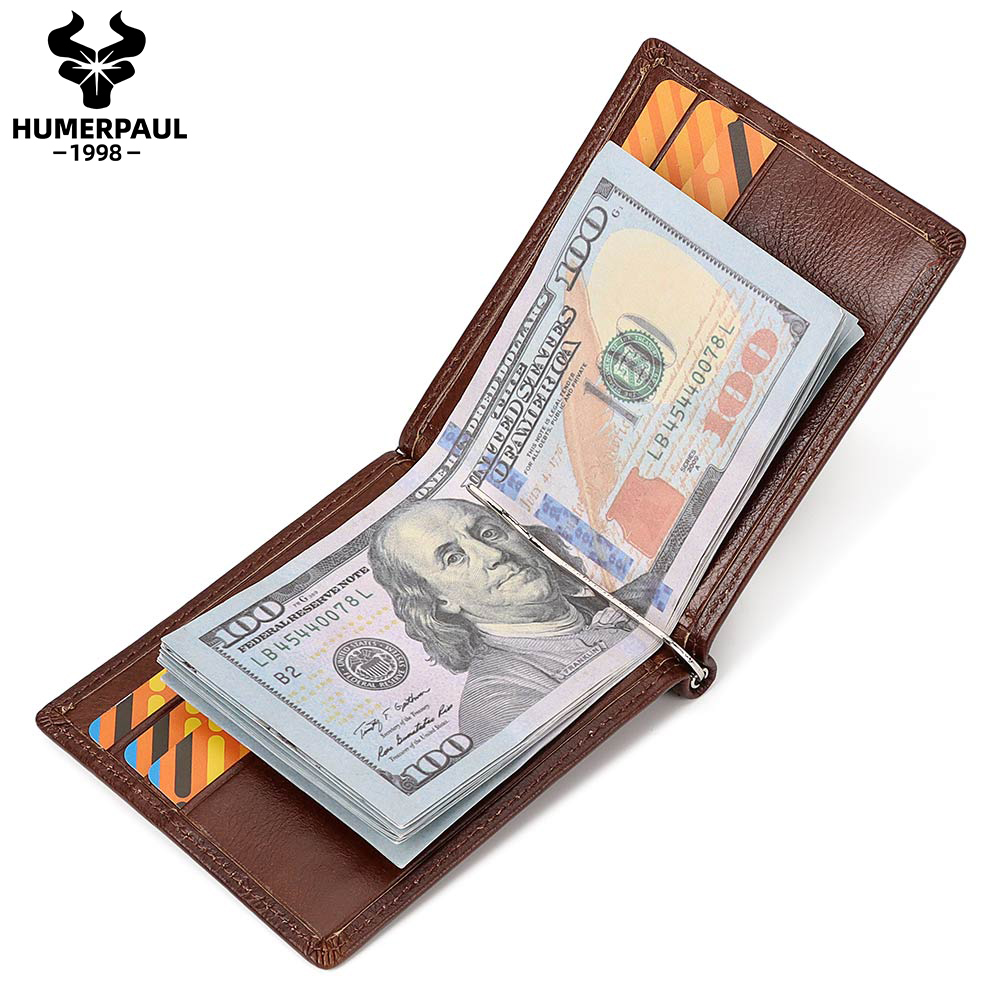 머니 클립이있는 정품 가죽 남성 슬림 지갑 RFID 차 - Money Clip Slim 리뷰 및 가격