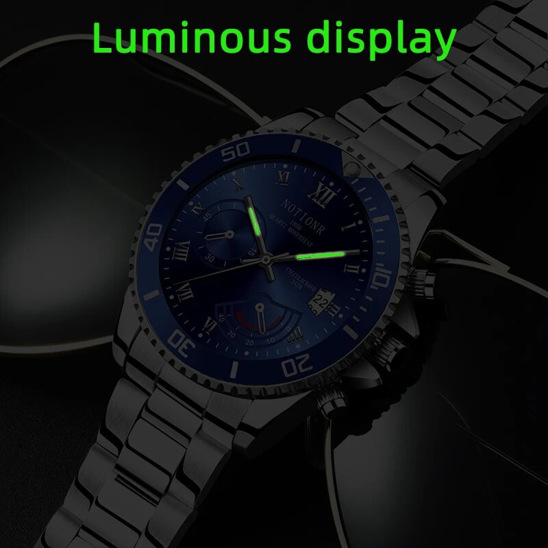 남성 패션 시계 럭셔리 실버 스테인리스 스틸 쿼츠 손목 - Men Accessories For Wrist 리뷰 및 가격