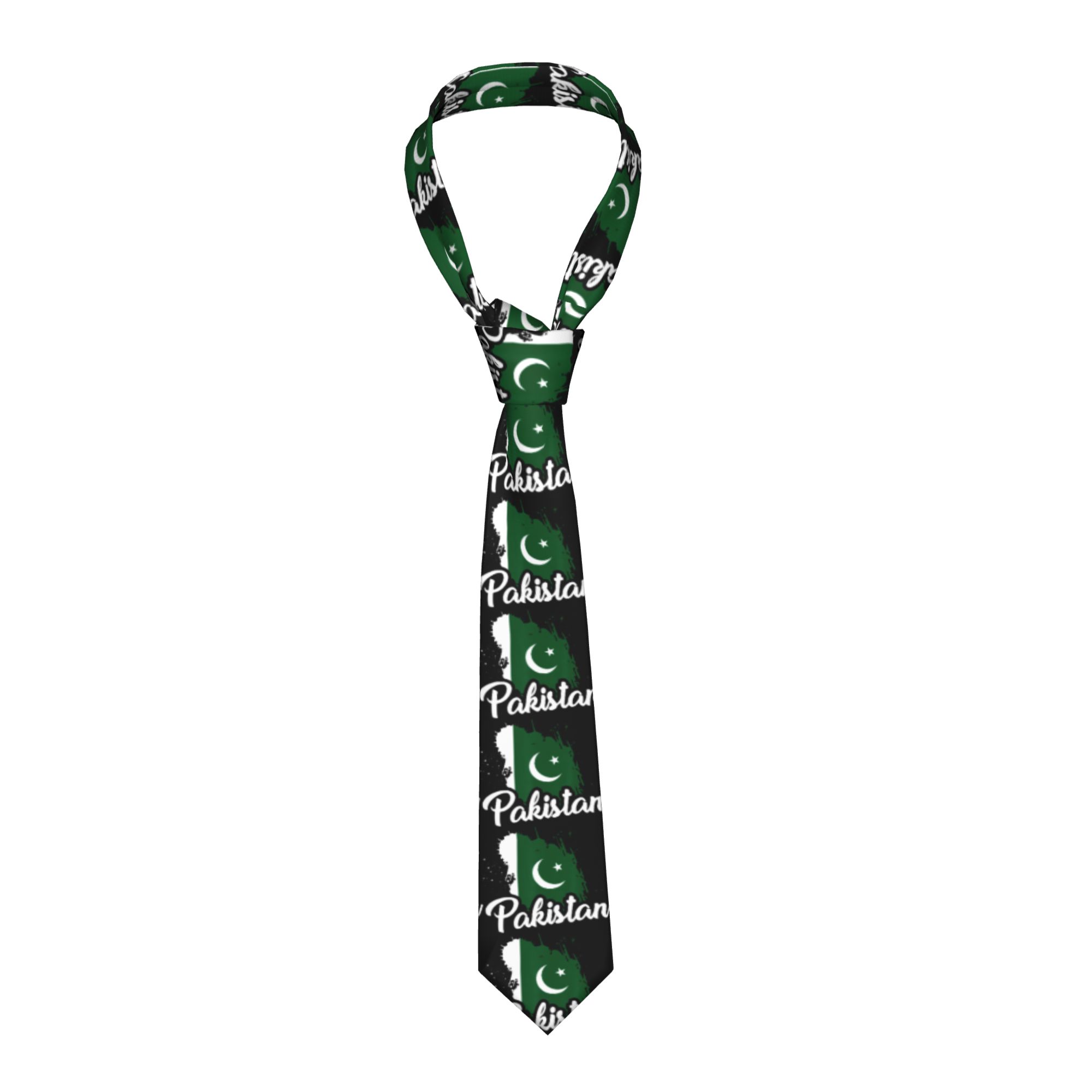 남성용 넥타이 파키스탄 국기 파키스탄 넥타이 참신한 캐 - Men Accessories In Pakistan 리뷰 및 가격