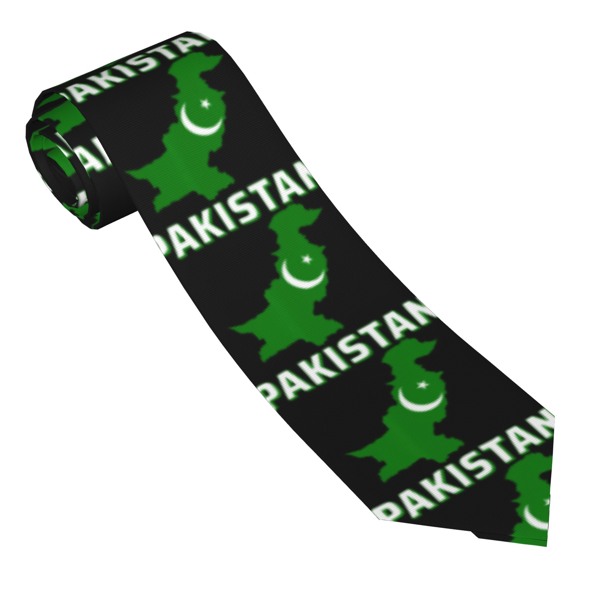 남성용 넥타이 파키스탄 국기 애국적인 아랍 파키스탄 넥 - Men Accessories In Pakistan 리뷰 및 가격