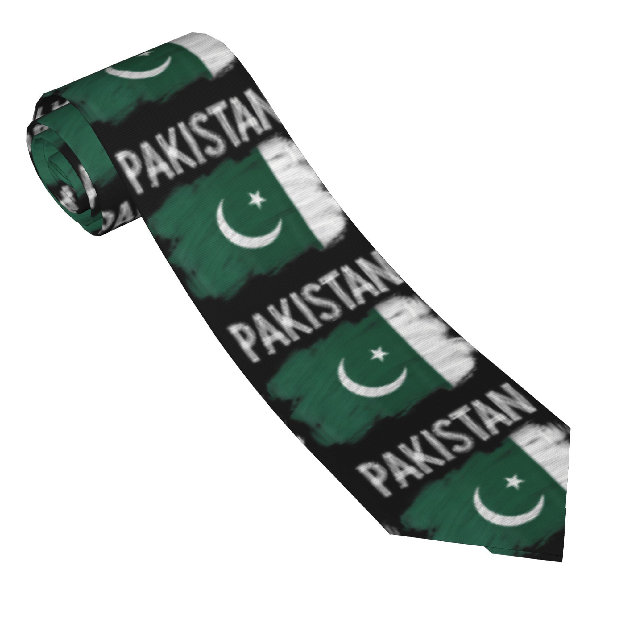 파키스탄 루트스 파키스탄 국기 넥타이 클래식 넥타이 남 - Men Accessories In Pakistan 리뷰 및 가격