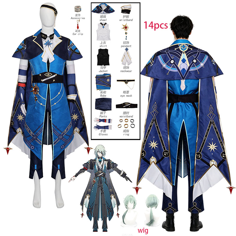 WHH 애니메이션 게임 혼카이 스타 레일 아낙사고라스  - Men'S Accessories Anime 리뷰 및 가격