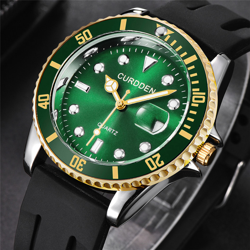 남성 정품 CURDDEN 브랜드 시계 학생 패션 캐주얼 - Men Accessories For Wrist 리뷰 및 가격