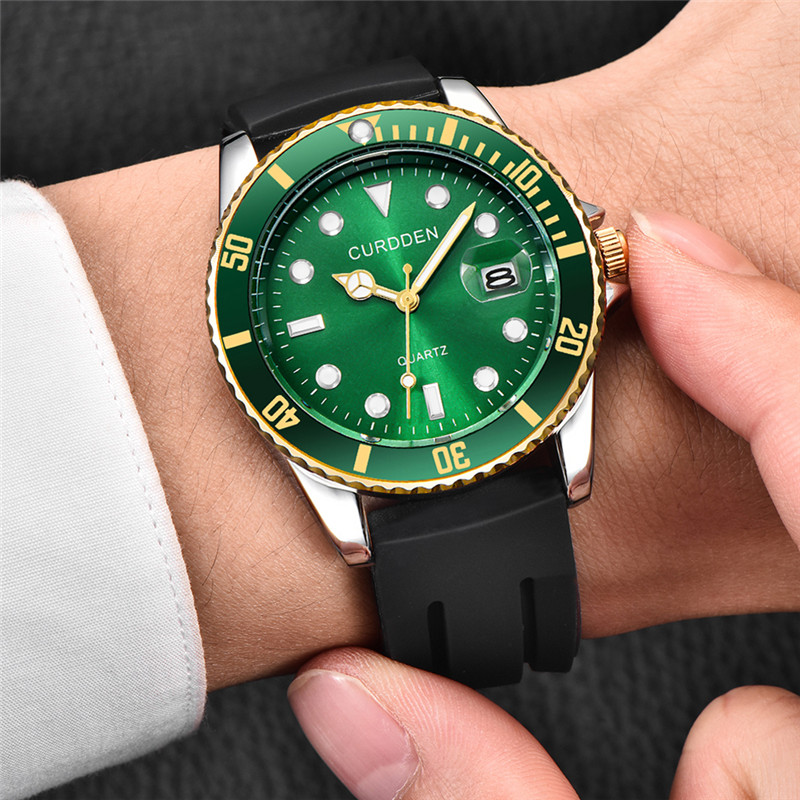 남성 정품 CURDDEN 브랜드 시계 학생 패션 캐주얼 - Men Accessories For Wrist 리뷰 및 가격