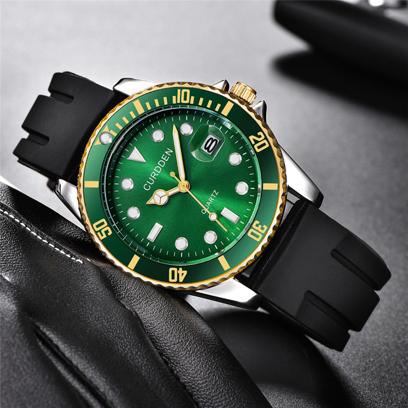 남성 정품 CURDDEN 브랜드 시계 학생 패션 캐주얼 - Men Accessories For Wrist 리뷰 및 가격