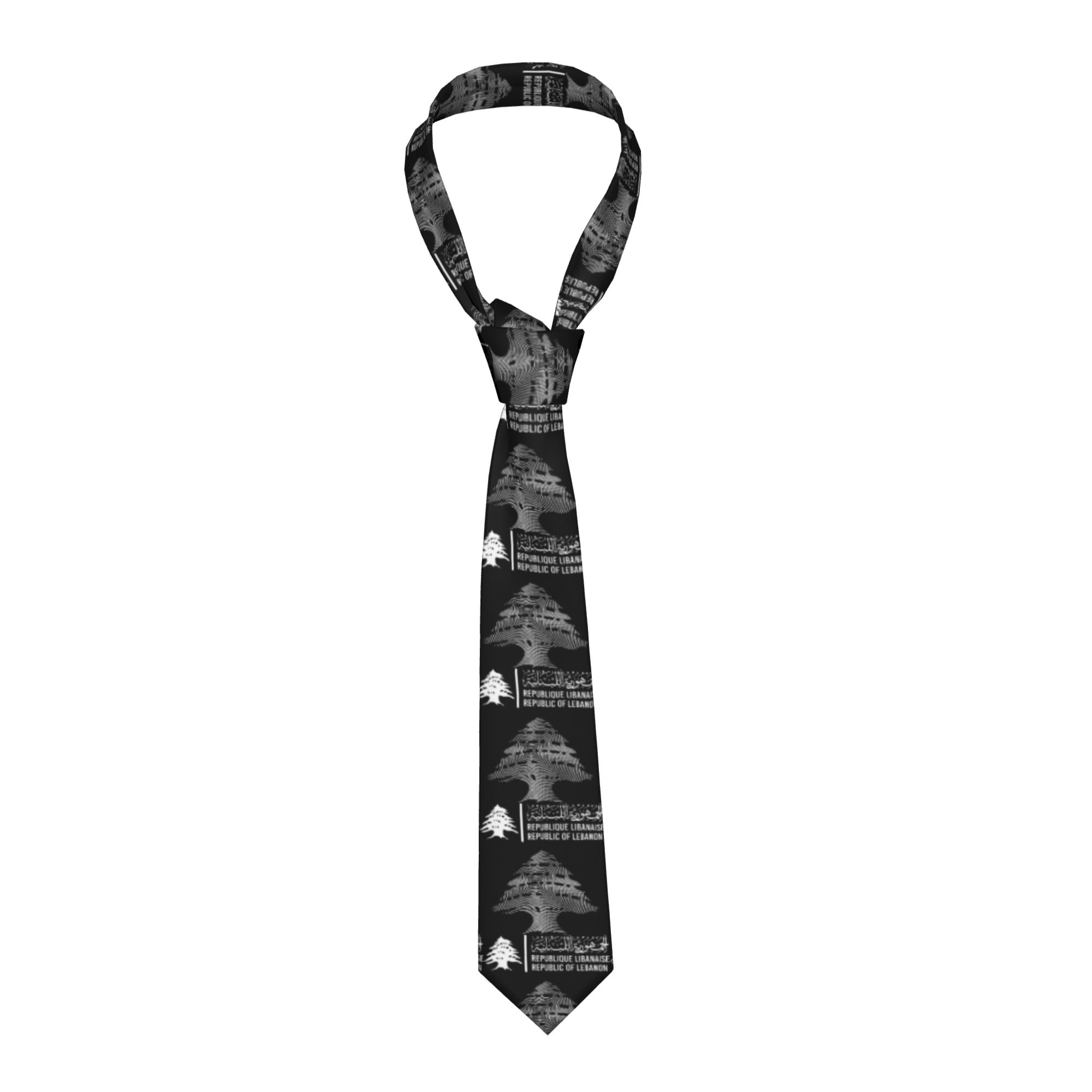 레바논 국기 지도 베이루트 삼나무 레바논 넥타이 레트로 - Men Accessories Lebanon 리뷰 및 가격