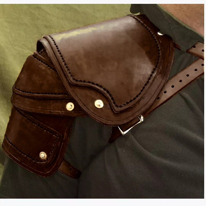 중세 바이킹 기사 전사 어깨 보호대 갑옷 폴드론 북유럽 - Men'S Viking Accessories 리뷰 및 가격