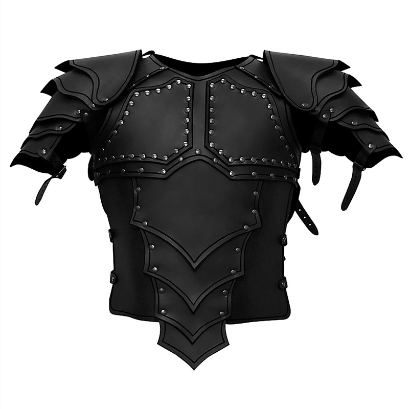 남성 중세 바이킹 기사 해적 의상 바디 숄더 아머 세트 - Men'S Viking Accessories 리뷰 및 가격