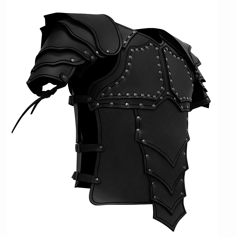 남성 중세 바이킹 기사 해적 의상 바디 숄더 아머 세트 - Men'S Viking Accessories 리뷰 및 가격