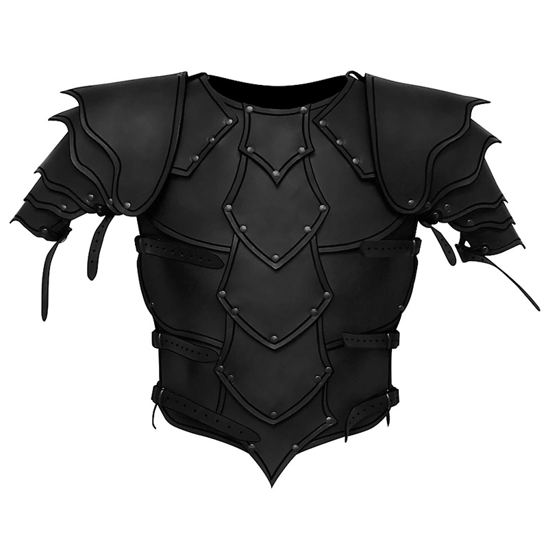 남성 중세 바이킹 기사 해적 의상 바디 숄더 아머 세트 - Men'S Viking Accessories 리뷰 및 가격