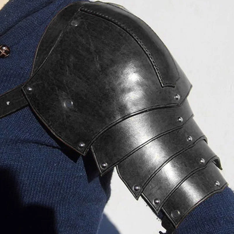중세 가죽 어깨 갑옷 Pauldrons 바이킹 기사 전 - Men'S Viking Accessories 리뷰 및 가격