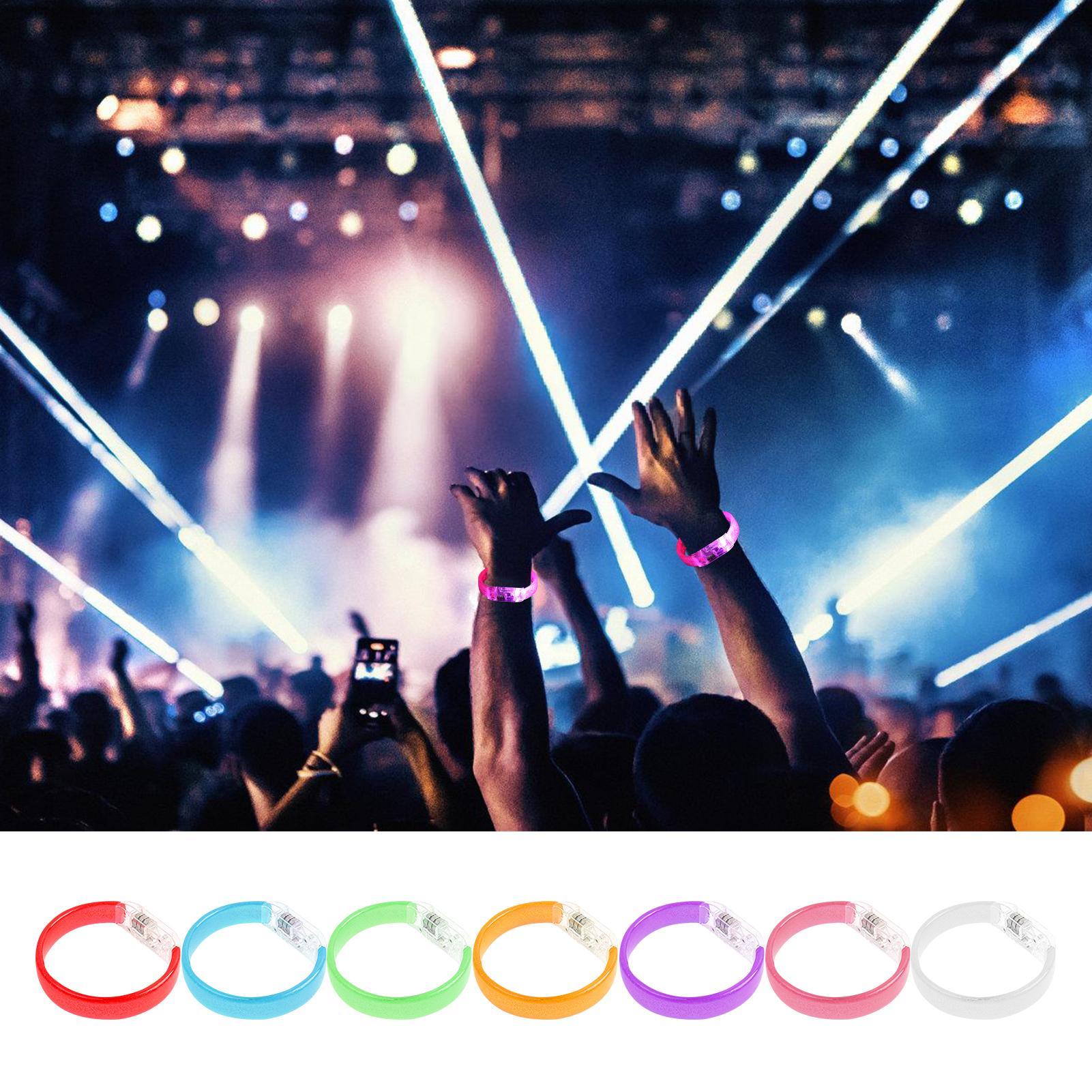 LED 발광 팔찌 콘서트 파티 바 야광 암밴드 스포츠  - Men Accessories For Wrist 리뷰 및 가격