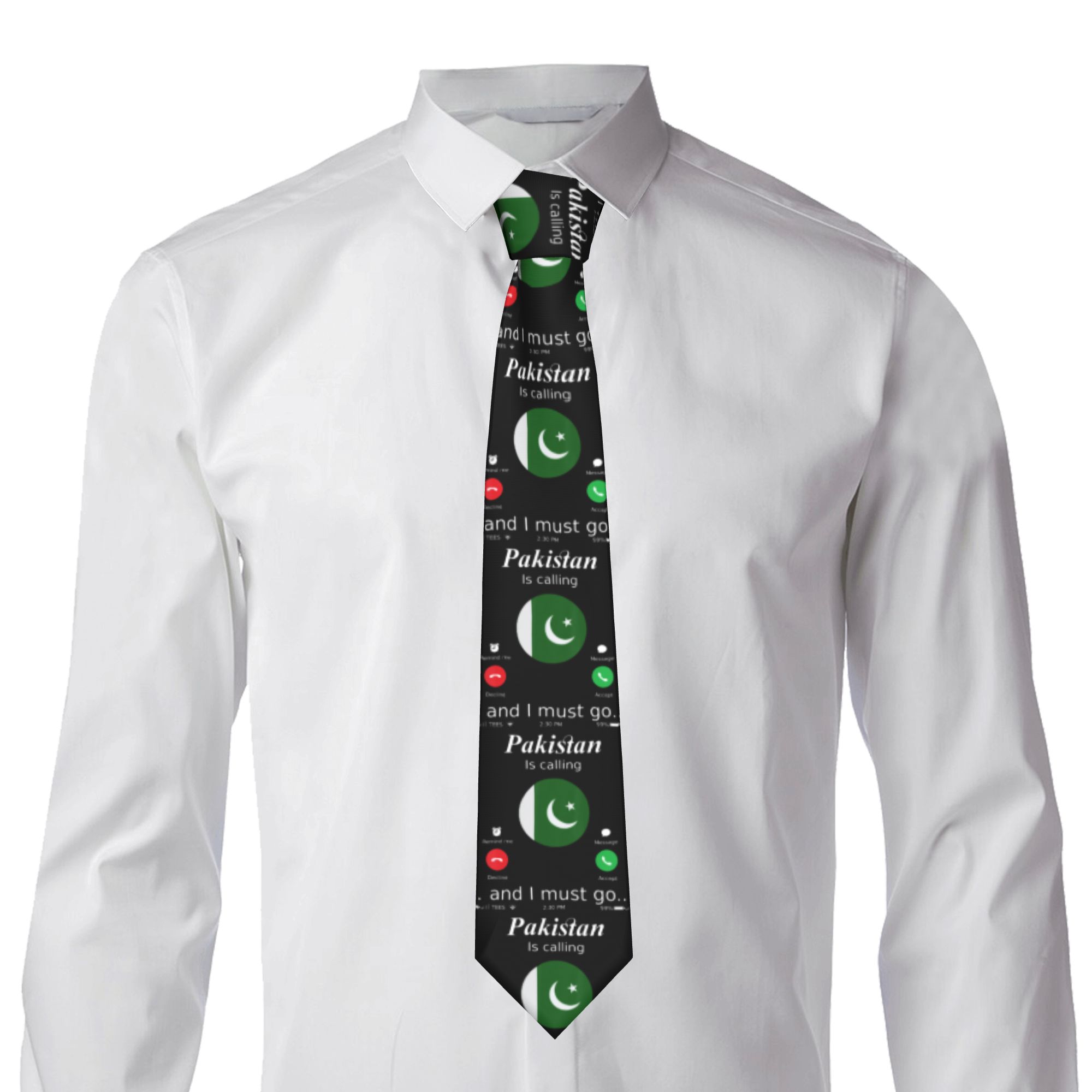 파키스탄이 부르고 있어요. 파키스탄 국기 넥타이, 웨딩 - Men Accessories In Pakistan 리뷰 및 가격