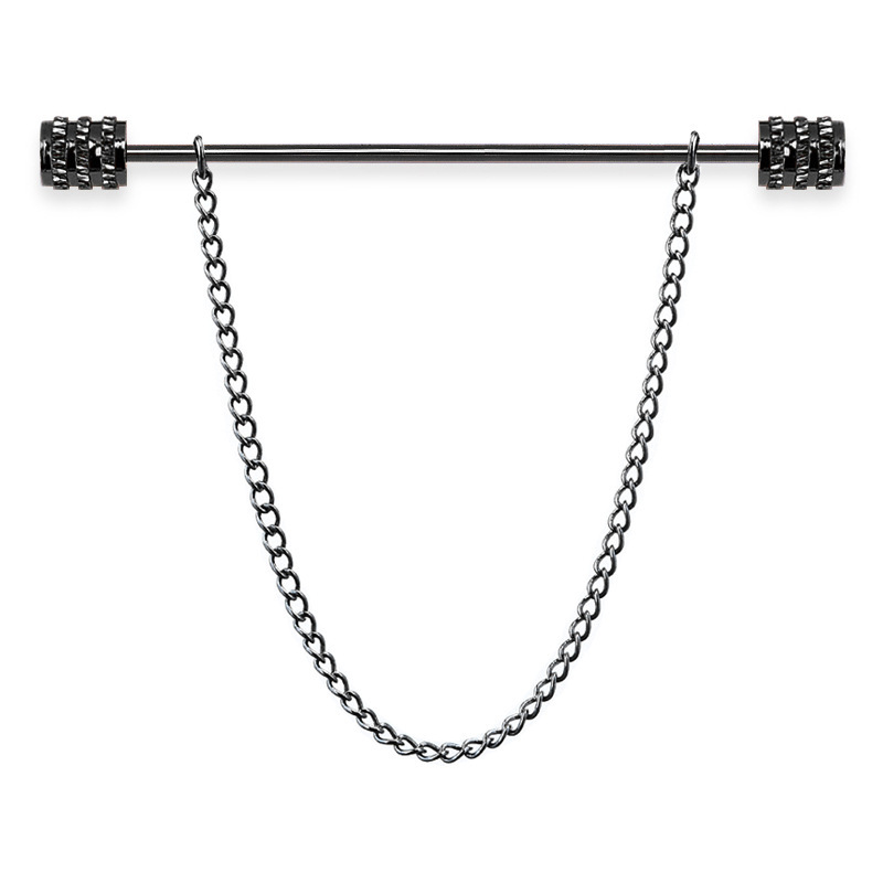 새로운 남성용 셔츠 브로치, 스탠드업 칼라 클립 고정  - Men Accessories Brooch 리뷰 및 가격