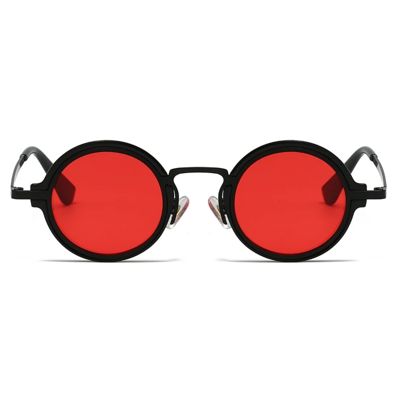 남성용 새로운 레트로 금속 라운드 프레임 선글라스 고품 - Men'S Accessories Glasses 리뷰 및 가격