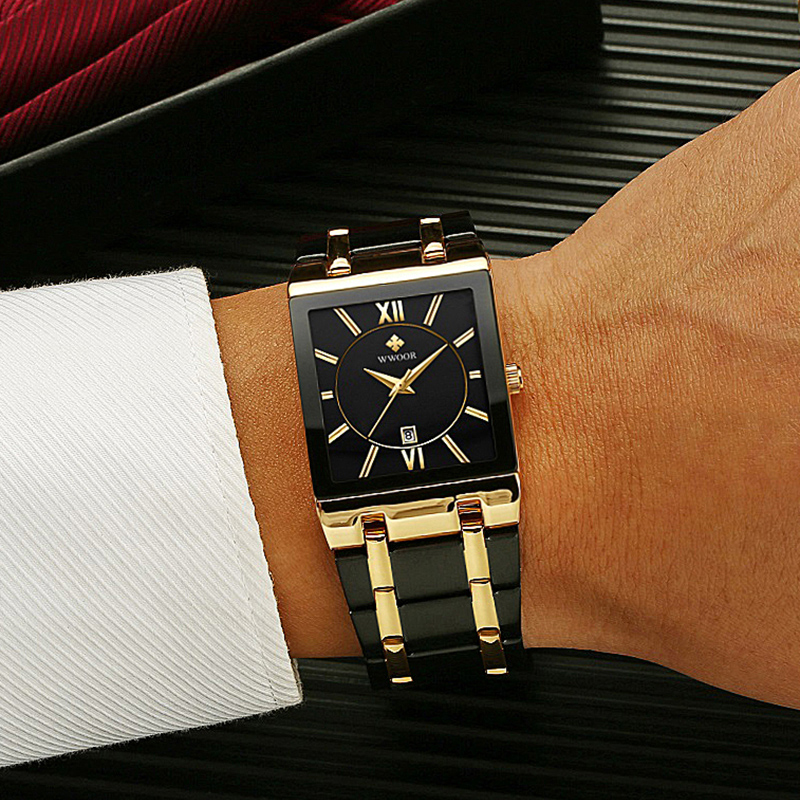 WWOOR 브랜드 럭셔리 골드 팔찌 남자 시계 패션 스 - Men Accessories For Wrist 리뷰 및 가격
