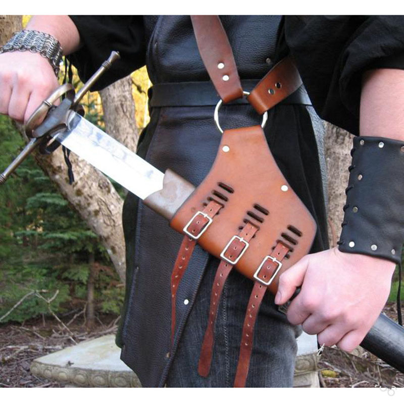 중세 어깨끈 검집 홀스터 성인 남성 라프르 기사 무기  - Men'S Viking Accessories 리뷰 및 가격