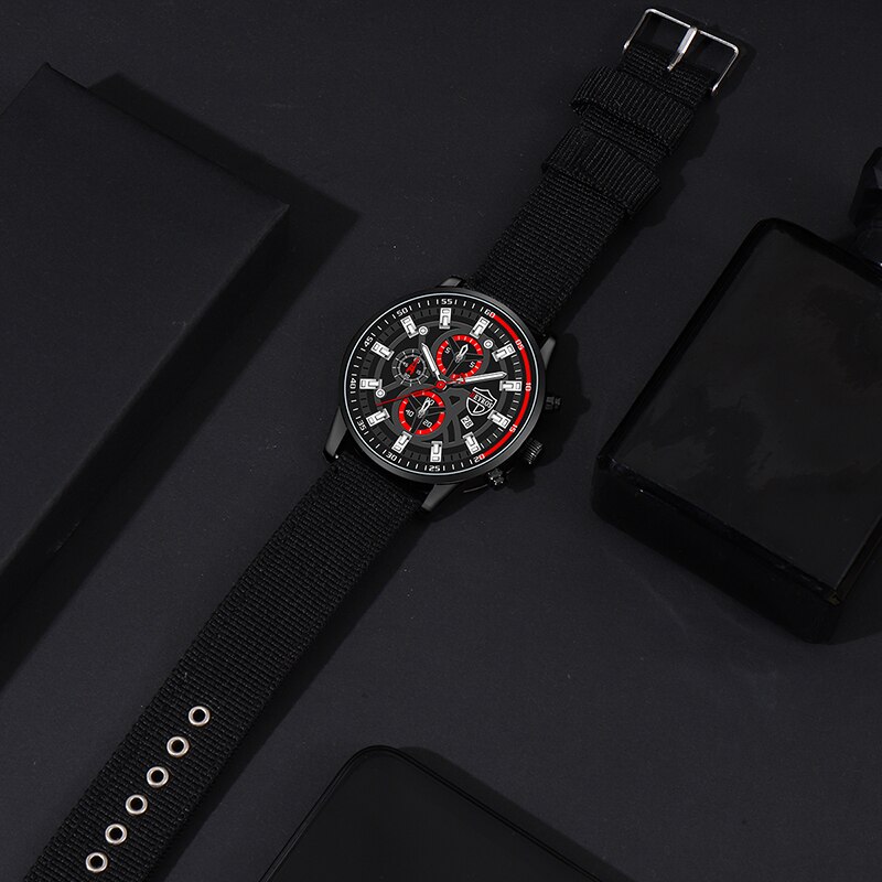 남성용 심플 패션 시계, 남성용 목걸이 팔찌, 나일론  - Men Accessories For Wrist 리뷰 및 가격